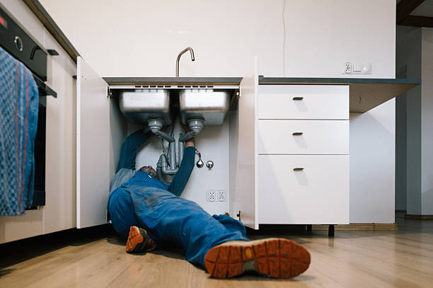 Professional Leak Detection technician working in Hastings, PA